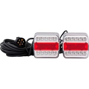 Trailergear - Verlichtingsset - 7-polig - Magneet LED - 7,5 meter