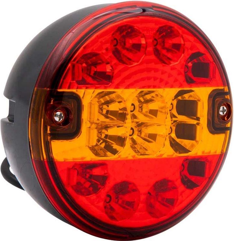 Achterlicht - 140 mm - 14 LEDS - 12 - 24 V - TRAILERGEAR