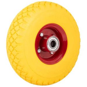 Steekwagenwiel 3.00-4 anti-lek PU (260×85) naafgat Ø 20 mm