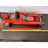 Topgear Laag model garagekrik - 2.5 ton - 85 mm - rood - eenvoudig en snel opkrikken