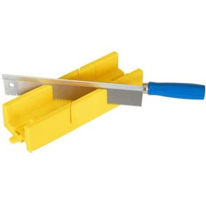 Topgear - Verstekbak - Inclusief Zaag - 25 cm - Houten Handvat