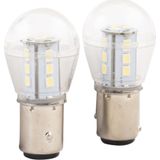Topgear - LED-autolampen - 12V - BA15S - Set van 2 - Heldere Verlichting