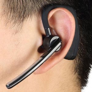 V8 Eenzijdige Opknoping Oor Draadloze Bluetooth Headset Microfoon Bluetooth Stereo Headset Met Sport Headset Business A4Y4