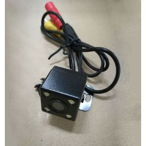 Auto Achteruitrijcamera Universal Reverse Backup Parking Camera 4 LED Nachtzicht 170 Achteruitrijcamera Alleen Voor Autoradio speler