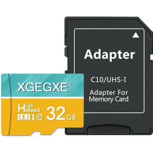 Xgegxe Geheugenkaart 64Gb 32Gb High Speed Class 10 16Gb 8Gb U1 Mini Tf Card UHS-I voor Telefoon Pc