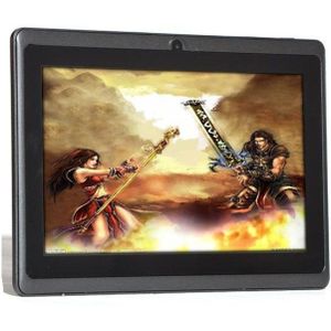 7 Inch Quad-Core Tablet Computer Q88 All-In A33 Android 4.4 Wifi Internet Bluetooth 512Mb 4gb Handige Game Tablet Eu Plug