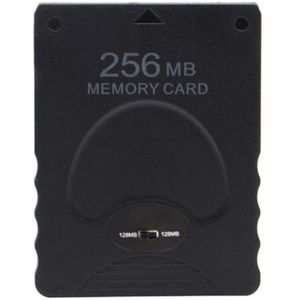 PS2 Geheugenkaart Game Geheugenkaart 256Mb Geheugenkaart Dubbele 128Mb Super Grote Capaciteit Micro Sd-kaart Sd/Tf Flash Card Geheugenkaart