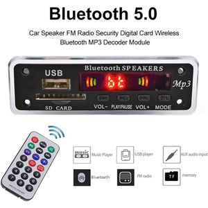Auto Speaker Fm Radio Security Digitale Kaart Draadloze Bluetooth MP3 Decoder Module Auto Speaker Fm Radio Bluetooth MP3 Decoder