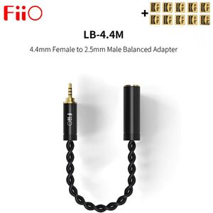 Fiio LB-4.4M (Lb 4.4M) 4.4Mm Vrouwelijk Naar 2.5Mm Male Evenwichtige Adapter Aansluiten 4.4Mm Plug Koptelefoon Voor Fiio Speler M9 Q5 X7II