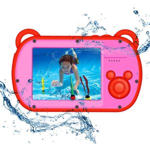 Onderwater Kids Camera 8XDigital Zoom 2.7inch LCD Waterdichte HD Video Camcorder Voor Kinderen Fixed focus lens Digitale cams