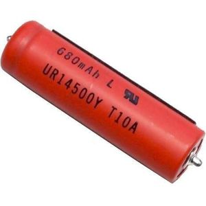 Braun UR14500Y 680 Mah Lithium Batterij 3.7V Scheermes Waterflex 5760 WF2S 5751 560
