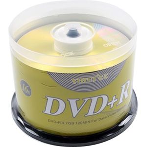 50Pcs Dvd Drives Lege Dvd + R Cd Disk 4.7Gb 16X Bluray Schrijf Zodra Data Opslag Lege Dvd schijven Recordable Media Compact