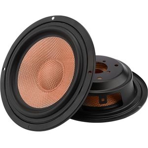 Aiyima 2 Stuks 5Inch 6.5Inch Speaker Woofer Passieve Bass Radiator Passivo Diy Speaker Reparatie Kit Accessoires Onderdelen Voor home System