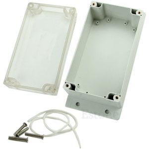 Clear Plastic Waterdichte Elektronische Project Cover Behuizing Case Box 158x90x65mm