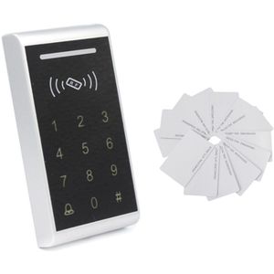 125 Khz Rfid Card Backlight Touch Toegangscontrole Toetsenbord Em Kaartlezer Deurslot Opener Wiegand 26 Uitgang Proximity Kaart reader