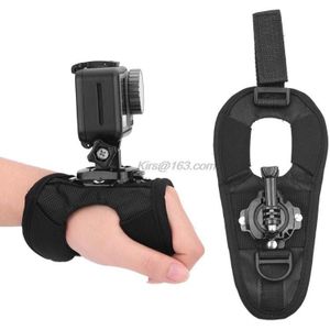 Zwarte Anti-Slip Pols Band Riem Draagriem Voor Dji Osmo Pocket Voor Gopro Actie Camera Accessoires