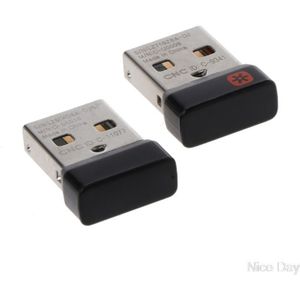 Draadloze Dongle Ontvanger Unifying Usb Adapter Voor Logitech Muis Toetsenbord Aansluiten 6 Apparaat Voor Mx M905 M950 M505 M510 M525 etc