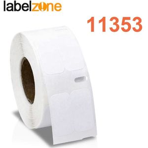 1Roll/1000pcs 11353 Label 24mm*12mm Thermal Paper Compatible for Dymo LabelWriter 400 450 450Turbo Printer SLP 440 450