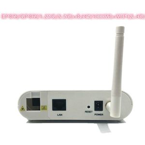 Onu Epon 1.25G Gpon 2.5G Xpon (1.25G/2.5G) onu Met Wifi Ftth Netwerk Onu Wifi Modem 10/100/1000M RJ45 Wifi 2.4G Voor Olt schakelaar