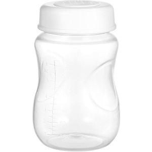 3 Stks/partij 180Ml Draagbare Moedermelk Flessen Met Lekvrij Deksel Brede Hals Moedermelk Verzamelen Storage Fles Voor Home Reizen