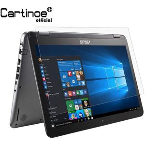 Cartinoe 15.6inch Laptop Screen Protector Voor Asus Vivobook Flip R518ua Notebook Universele Hd Crystal Clear Lcd Guard Film 2 stuks