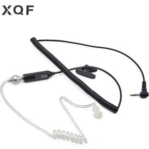 Xqf 2.5 Mm Fbi Air Buis Oortelefoon Headset Ptt Microfoon Voor Motorola Walkie Talkie Talkabout Radio Tlkr T60 T80 T3 t5 T7