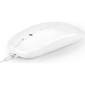 Draadloze Touch Mouse Bluetooth 5.0 Optische Usb-ontvanger Slanke Stille Ergonomische Magic Muizen Voor Apple Mac OS Computer/Win laptop PC