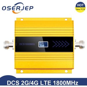 PCB 4g Lte 1800 mhz Booster LCD GSM Amplificador GSM 2g 4g Booster DCS 1800 Booster mobiele Telefoon Signaal Versterker Repeater