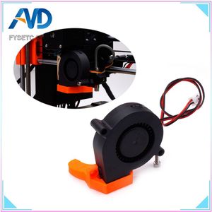 1pc 12V DC 5015 50x50x15mm Blow Radial Koelventilator met Glijlager voor elektronische Anet A8 A6 3D Printer Onderdelen Lage Lawaaierige