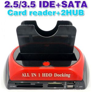 Alle In 1 2.5 ""3.5"" Ide Sata Hdd Harde Schijf Disk Clone Houder Dock Docking Station