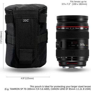 Jjc Camera Lens Case Houder Opslag Pouch Waterdichte Tas Voor Sony A5000 A6000 Canon Nikon Protector Bag Voor Camera Accessoires