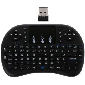 Engels 2.4 GHz Draadloze i8 Toetsenbord Touchpad Fly Air Mouse Voor Android TV PS3