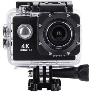 4K HD WiFi Camera 30M Waterdichte Behuizing Twee Batterij Bike Mount Kit 4K video en 12MP foto's groothoek lens