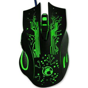 IMice X9 Gaming Muis 5000DPI LED Optical USB Wired Gamer Mouse Computer Muizen PC Laptop Professionele Ergonomische Game Mause