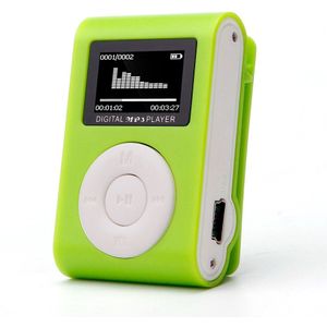 HIPERDEAL MP3 Mini Music Media Clip Speler Draagbare Lcd-scherm USB Ondersteuning Micro SD TF Card Walkman Lettore d30 Jan9