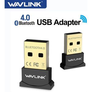 Wavlink Mini Usb Bluetooth Adapter V4.0 Dongle Lage Energie Usb Adapter Vergulde Plug &amp; Play Micro Dongle Voor pc Laptop Desktop