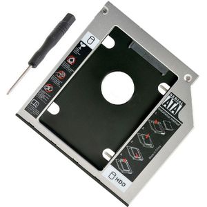 9.5mm SATA 2nd SSD HDD Caddy voor Dell Latitude E4300 E4310 E6530 UJ8B2 GU60N Voor Inspiron 14z-1518 Harde Schijf drive Caddy
