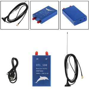 RTL2832U + R820T2 100 Khz-1.7 Ghz Uhf Vhf Hf Rtl. Sdr Usb Tuner Ontvanger Am Fm Radio