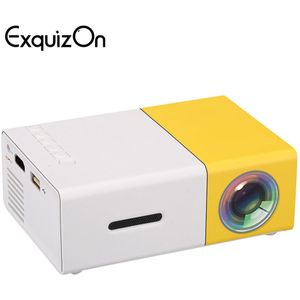 YG300 Lcd Projector Mini Home Theater 320X240 Media Proyector Ondersteuning 1080P Av Usb Sd Hdmi Interface draagbare Pocket Beamer