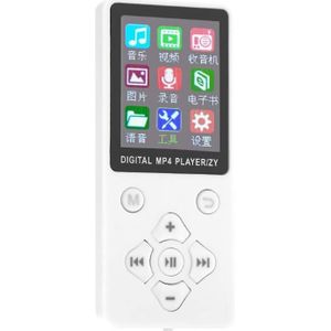 1.8-inch TFT Display MP3 Speler Anti Slip Knop Control Battery Operated met HiFi Geluidskwaliteit Muziekspelers voor MP3 Walkman