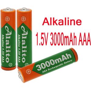 4-50 stks/partij AAA Batterij 3000mah 1.5V Alkaline AAA oplaadbare batterij voor Afstandsbediening Speelgoed licht batterij