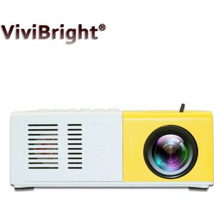 Vivibright Mini Projector J9 1080P Full High Definition Projector Home Theater Cinema Multimedia Ondersteuning Hdmi Av Vga Usb