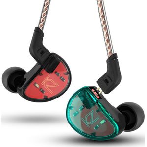 KZ AS10 Hoofdtelefoon 5 Balanced Armature Driver In Ear Oortelefoon HIFI Bass Monitor Oortelefoon Oordopjes Met 2pin Kabel KZ ZS10 KZ BA10