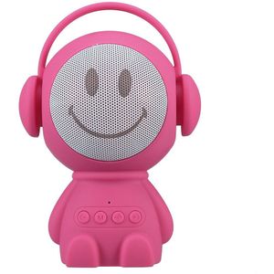 -Draagbare Cartoon Robot Mini Bluetooth Speakers Bluetooth Draadloze Ontvanger Speaker Stereo Music Player Z528