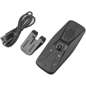 Kebidu T823 Speakerphone Handsfree Bluetooth Carkit Draadloze Speaker Auto Zonneklep Bluetooth 5.0 MP3 Speler Met Microfoon Voor Telefoon