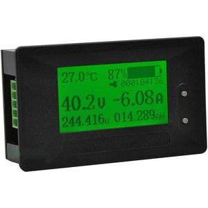 Dykb DC 200V 20A Coulombmeter Spanning Stroom Capaciteit METER batterij-indicator Monitor Lithium Li-Ion Lifepo4 lood-zuur