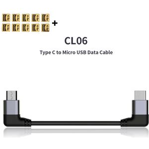 Fiio CL06 Type-C Om Micro Usb Data Kabel Voor Fiio Q1II Q5 M7