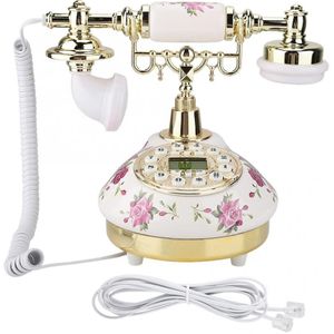 MS-9101 Retro Vintage Telefoon Imitatie Antieke Telefoon Voor Home Office Vaste Apparatuur