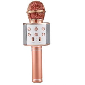 Draadloze Karaoke Microfoon Draagbare Bluetooth Mini Home Ktv Voor Muziek Spelen En Zingen Speaker Speler Selfie Telefoon Pc