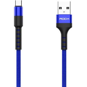 Rock Usb Type C Kabel Voor Samsung S9 S8 Qc 3.0 Snel Opladen Type-C Mobiele Telefoon Draad Usb C Koord Voor Xiaomi Redmi Note 7 8 10